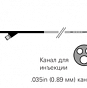 MicroknifeTM XL сфинктеротом трехпросветный игольчатый